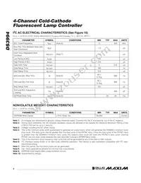 DS3994Z+ Datasheet Page 4