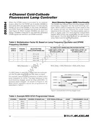 DS3994Z+ Datasheet Page 12