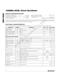 DS4100H+ Datasheet Page 2