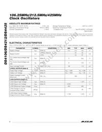 DS4106BN+ Datasheet Page 2