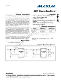 DS4266D+ Datasheet Cover