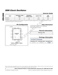 DS4266D+ Datasheet Page 6