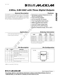 DS4302Z-020+ Datasheet Cover
