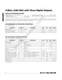 DS4302Z-020+ Datasheet Page 2