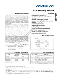 DS4560LS-LO+T Datasheet Cover