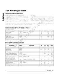 DS4560LS-LO+T Datasheet Page 2