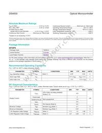 DS4830T+T Datasheet Page 2