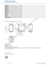 DS50-P1112 Datasheet Page 4