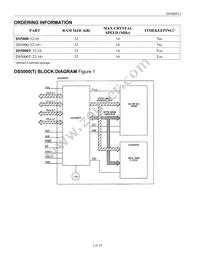 DS5000T-32-16+ Datasheet Page 2