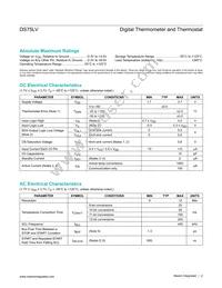 DS75LVS+T&R Datasheet Page 2