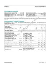 DS8005-RRX+T Datasheet Page 2