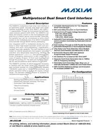 DS8007A-EAG+ Datasheet Cover