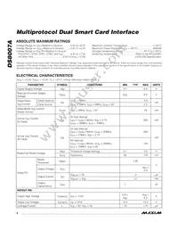 DS8007A-EAG+ Datasheet Page 2