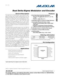 DS8102+ Datasheet Cover