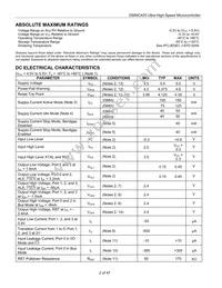 DS89C420-QNL Datasheet Page 2