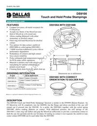 DS9100-C+ Datasheet Cover