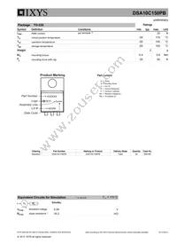 DSA10C150PB Datasheet Page 3