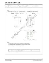 DSA1125DA1-033.3333VAO Datasheet Page 18