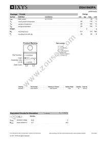 DSA15I45PA Datasheet Page 3