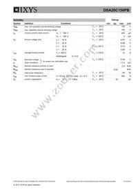 DSA20C150PB Datasheet Page 2