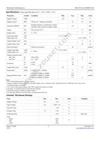 DSA2311KA2-R0065VAO Datasheet Page 3