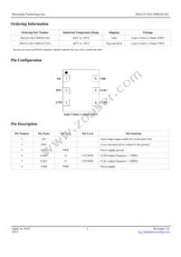 DSA2311KI1-R0016VAO Datasheet Page 2