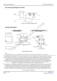 DSA2311KI1-R0016VAO Datasheet Page 5