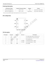 DSA2311KL2-R0009VAO Datasheet Page 2