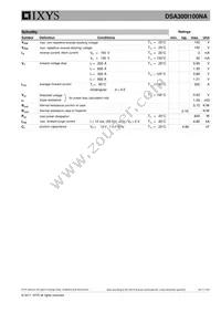 DSA300I100NA Datasheet Page 2