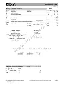 DSA300I200NA Datasheet Page 3