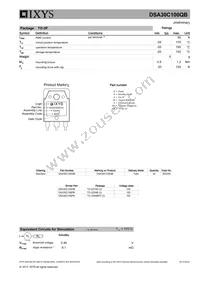 DSA30C100QB Datasheet Page 3