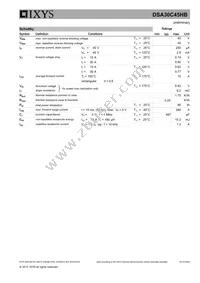 DSA30C45HB Datasheet Page 2