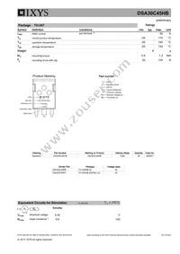 DSA30C45HB Datasheet Page 3