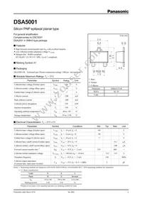 DSA5001S0L Datasheet Cover