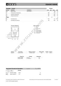 DSA50C100HB Datasheet Page 3