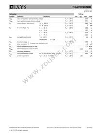 DSA70C200HB Datasheet Page 2