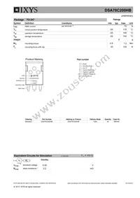 DSA70C200HB Datasheet Page 3