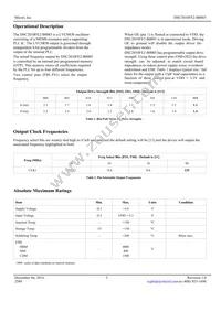 DSC2010FE2-B0003T Datasheet Page 3