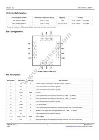 DSC2010FE2-B0007T Datasheet Page 2