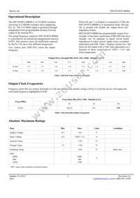 DSC2010FI2-B0004T Datasheet Page 3