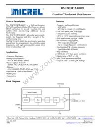 DSC2010FI2-B0009 Datasheet Cover