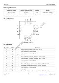 DSC2010FI2-B0009 Datasheet Page 2