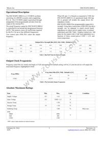 DSC2010FI2-B0014T Datasheet Page 3