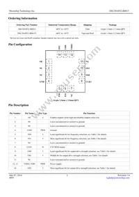 DSC2010FI2-B0015 Datasheet Page 2