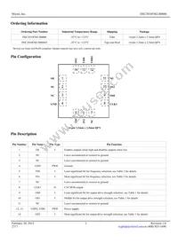 DSC2010FM2-B0006T Datasheet Page 2