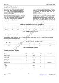 DSC2010FM2-B0006T Datasheet Page 3