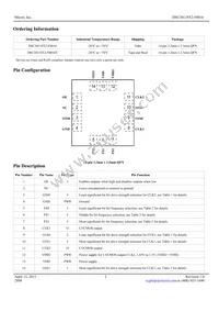 DSC2011FE2-F0016T Datasheet Page 2