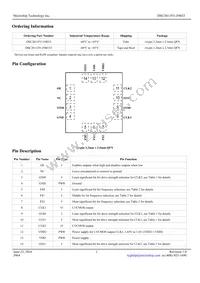 DSC2011FI1-F0033 Datasheet Page 2