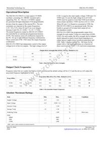 DSC2011FI1-F0033 Datasheet Page 3