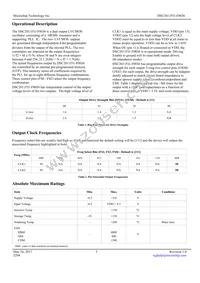 DSC2011FI1-F0036T Datasheet Page 3